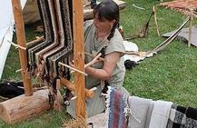 Weaving and sewing